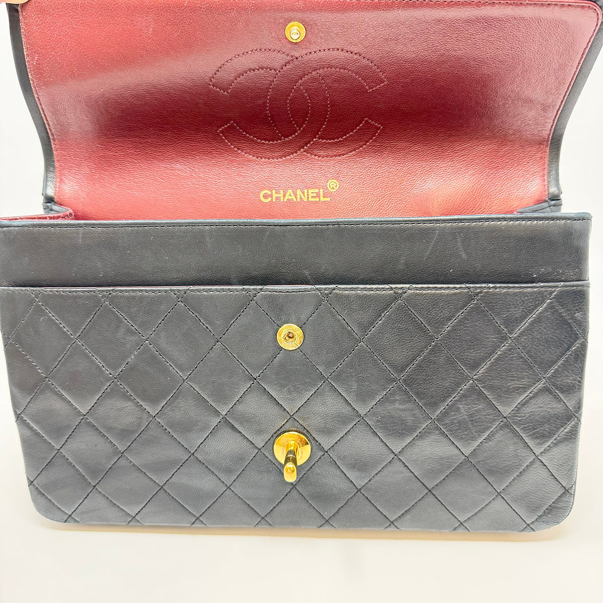 Chanel Vintage Classic Double Flap Shoulder Bag