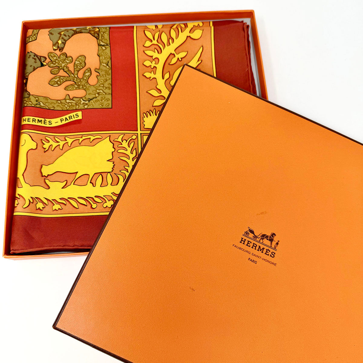 Hermes "Early America" Scarf