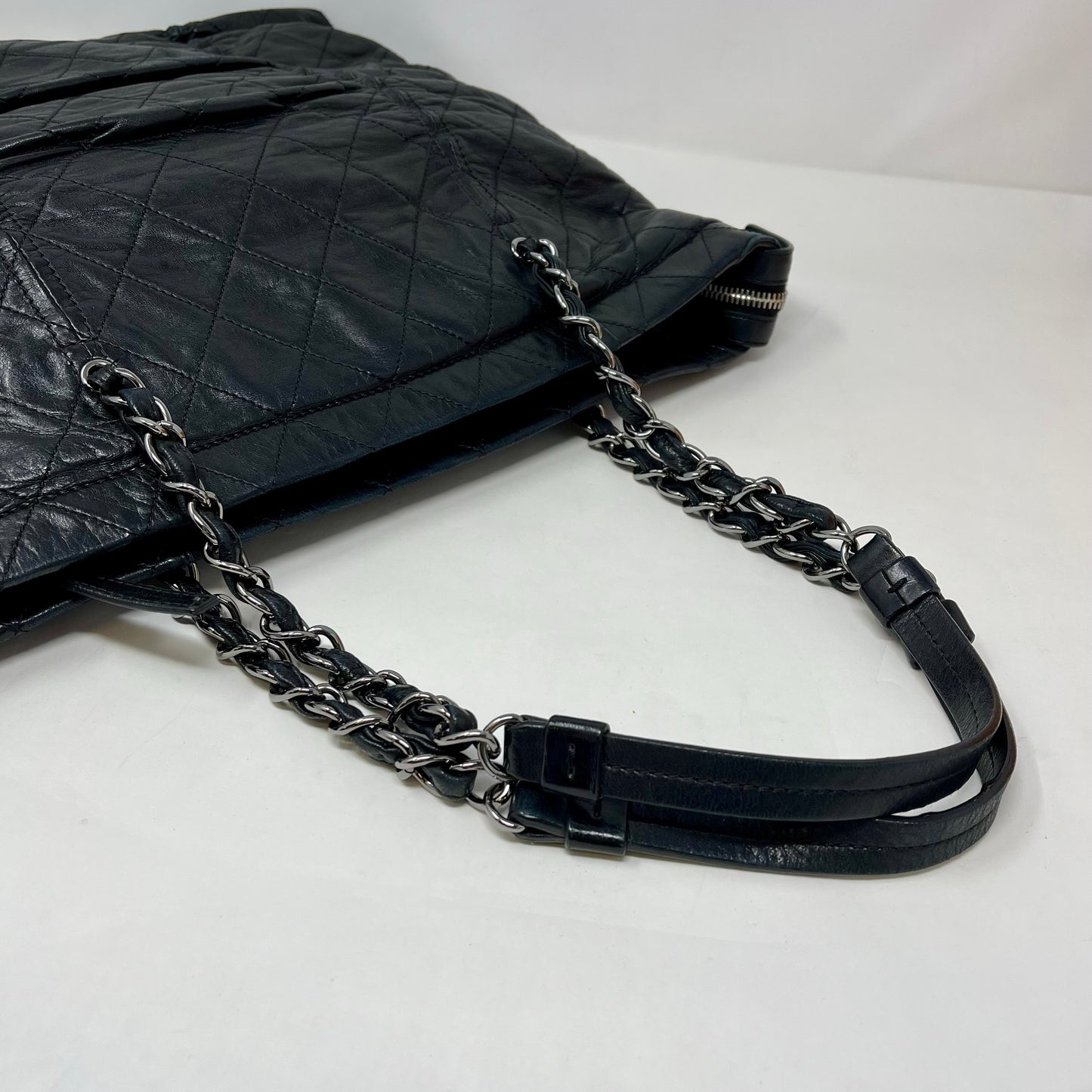 Chanel Quilted Sharpei Tote