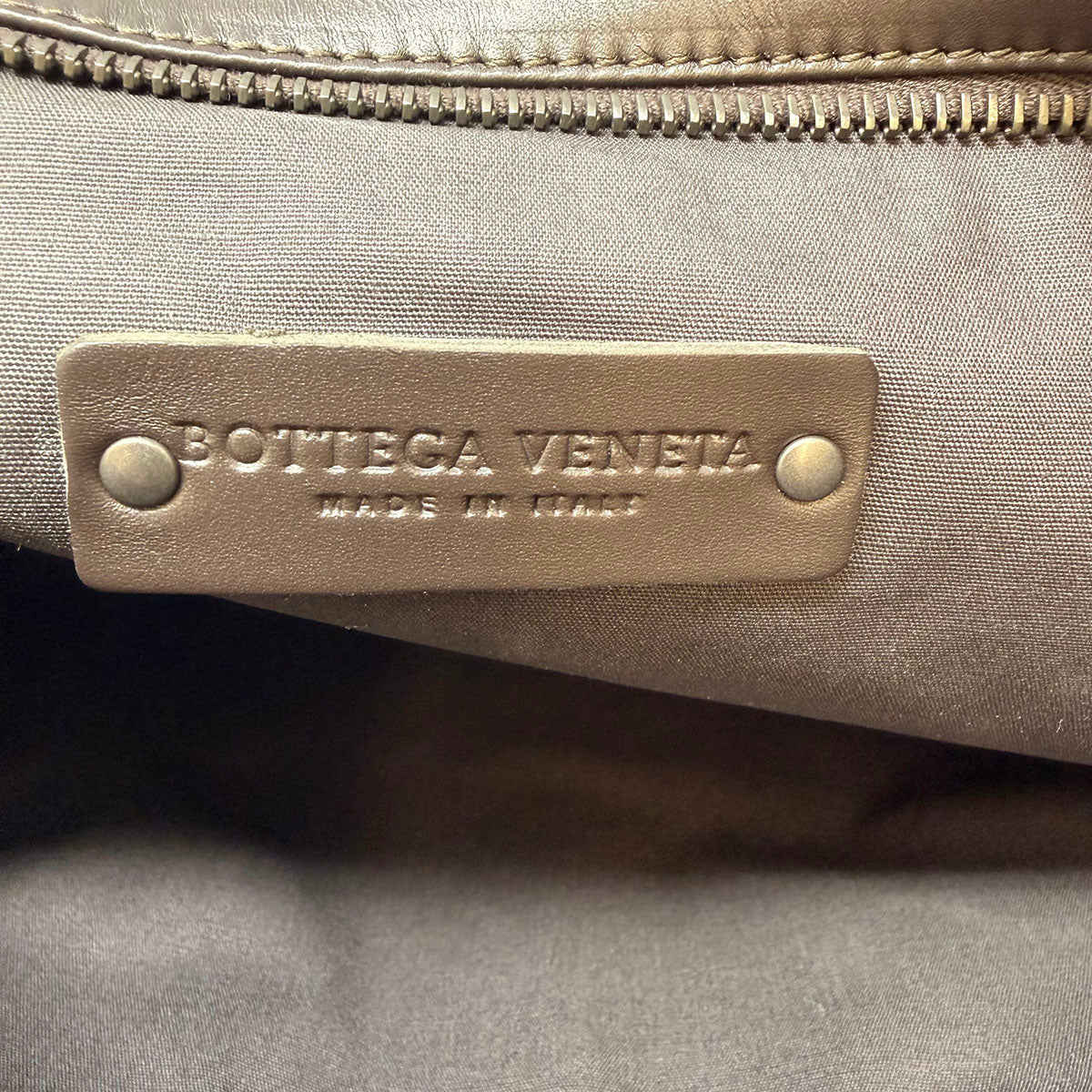 Bottega Veneta Intrecciato Flat Messenger Bag