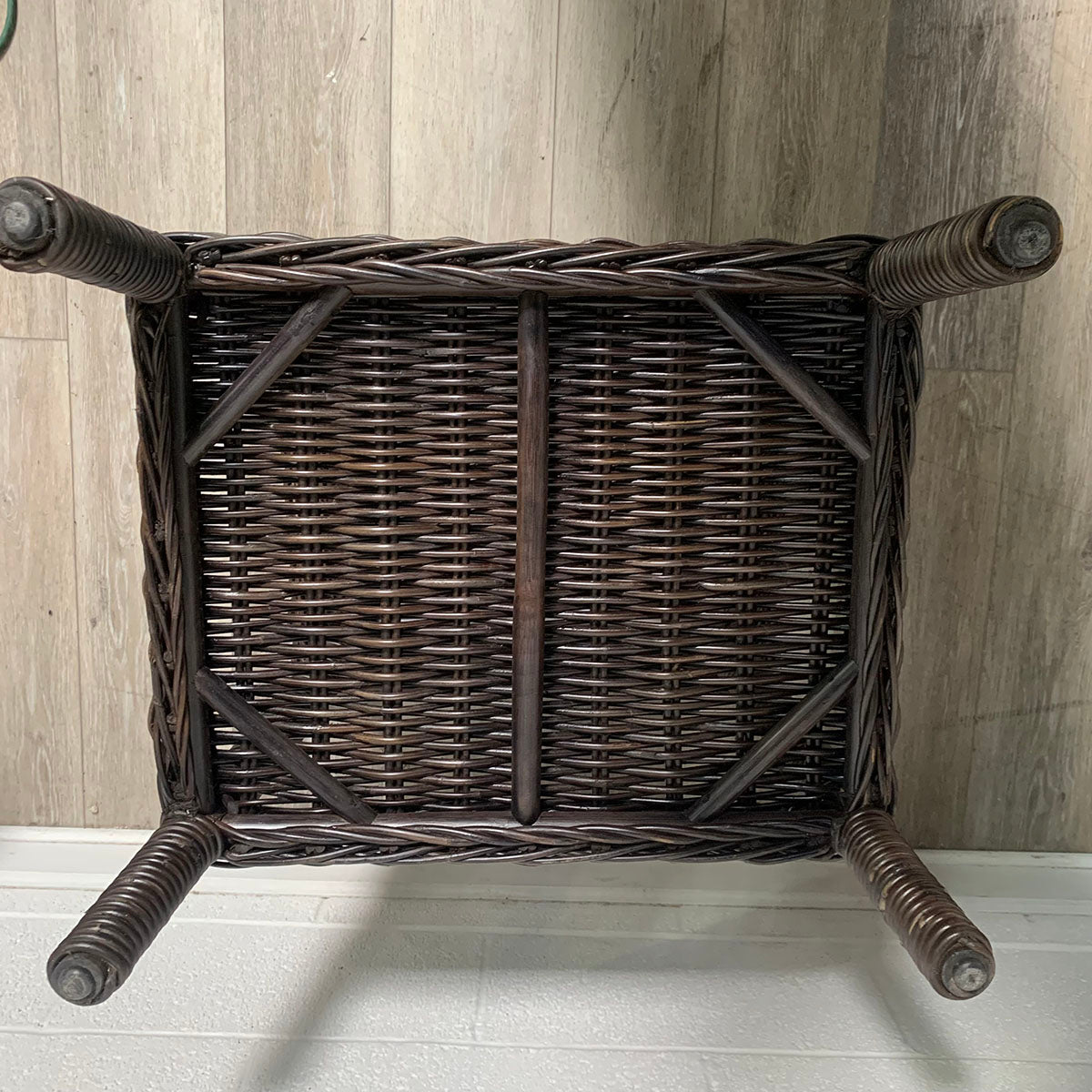 Pair of  Wicker Side Tables