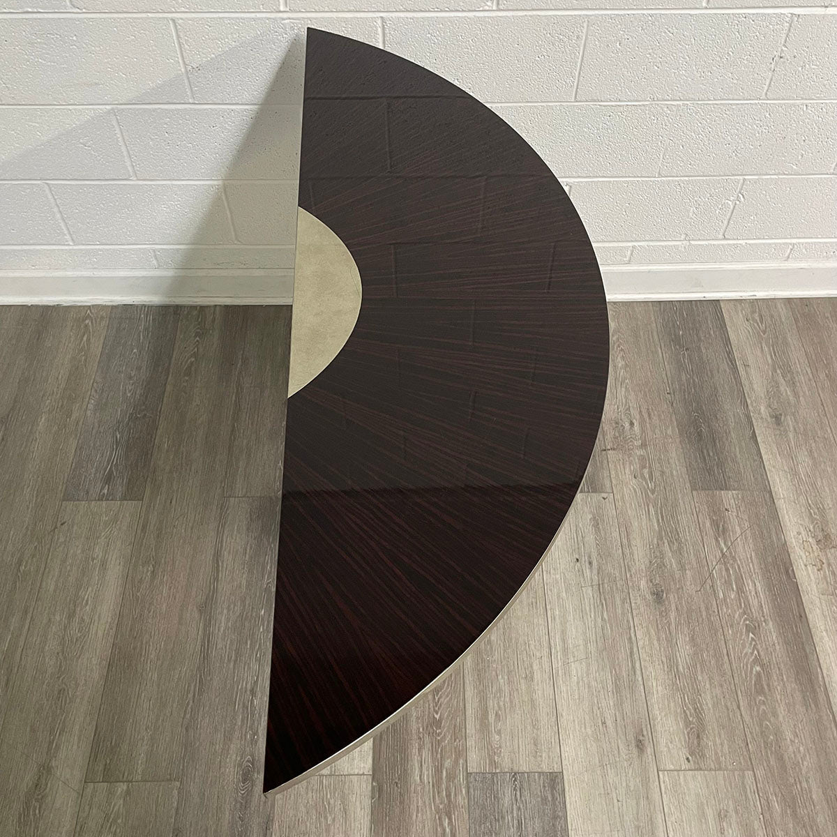 Demi Lune Console Table (2 Available Priced & Sold Individually)