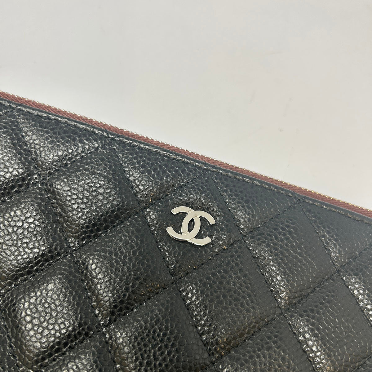 Chanel Quilted Clutch O-Case