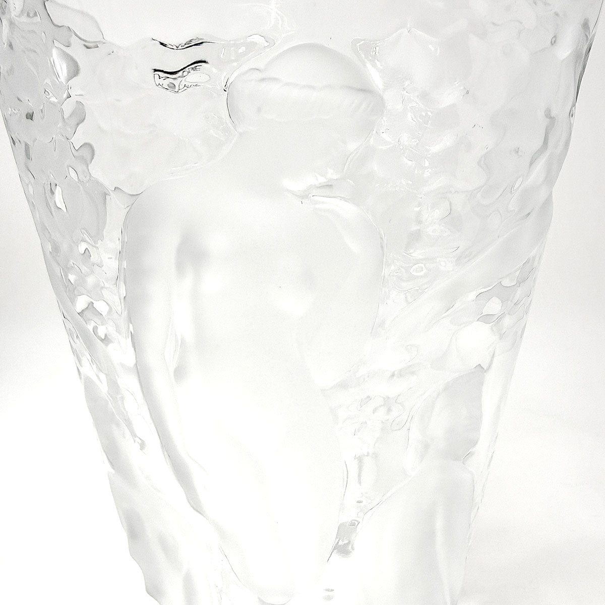Lalique "Ondines" Vase 9.5"
