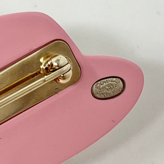 Chanel Resin Manga Hat Brooch Pin