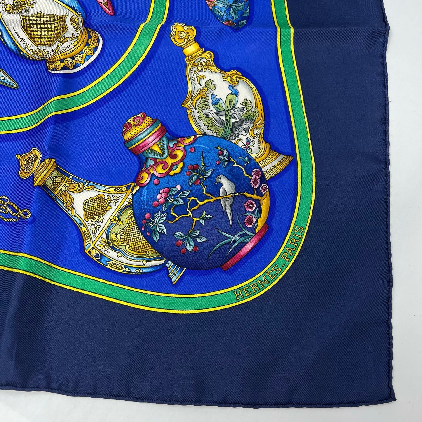 Hermes "Qu'importe le Flacon" Silk Scarf
