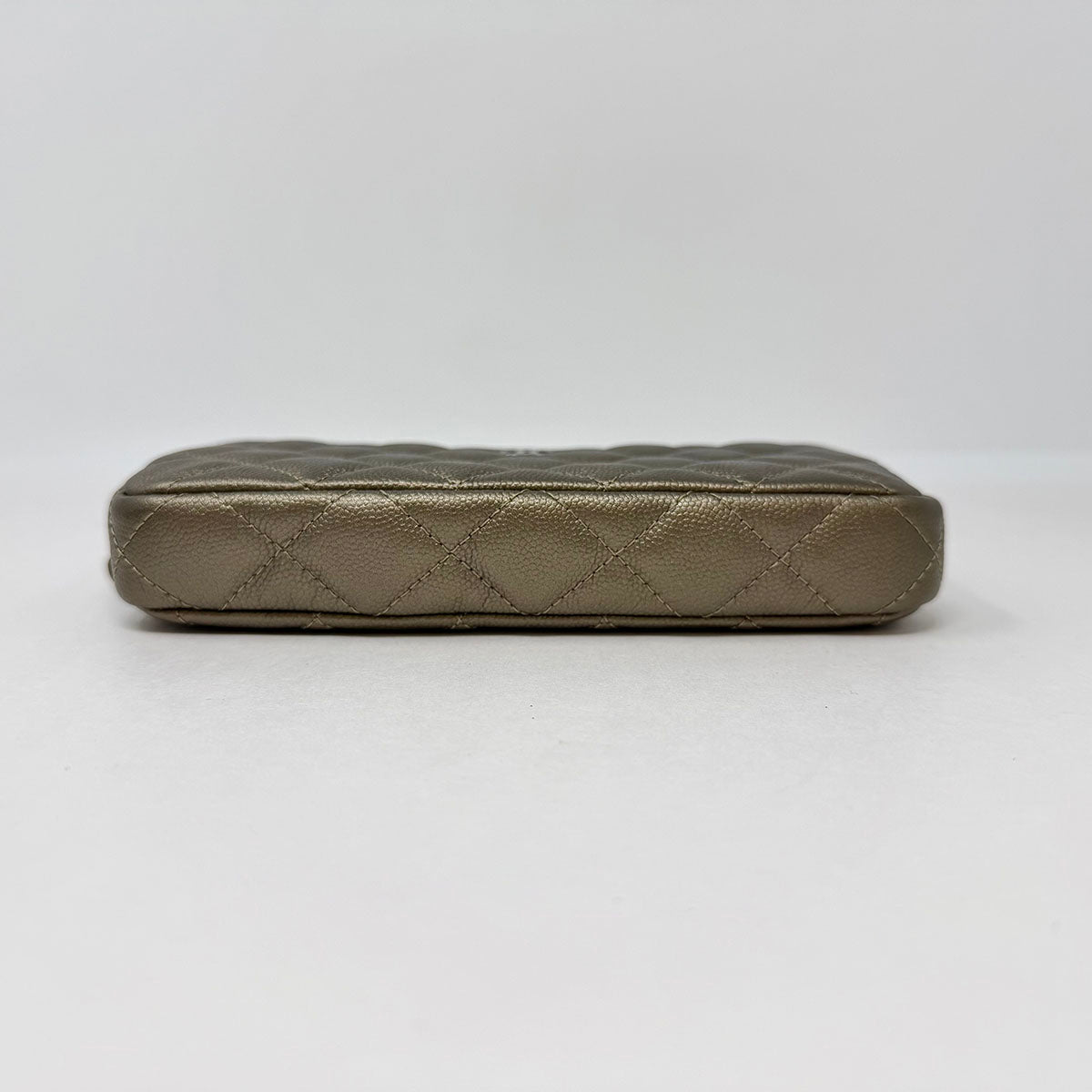 Chanel  Double Zip Clutch on Chain