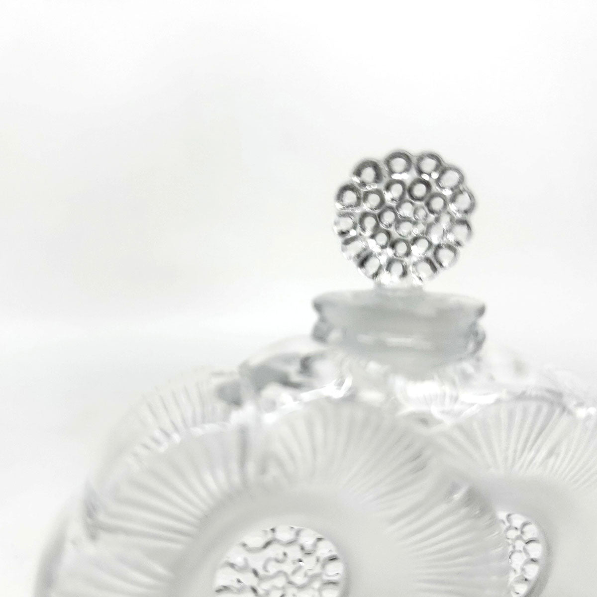 Lalique Deux Fleurs Perfume Bottle w Stopper