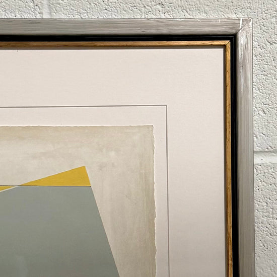 Abstract Mixed Media Signed