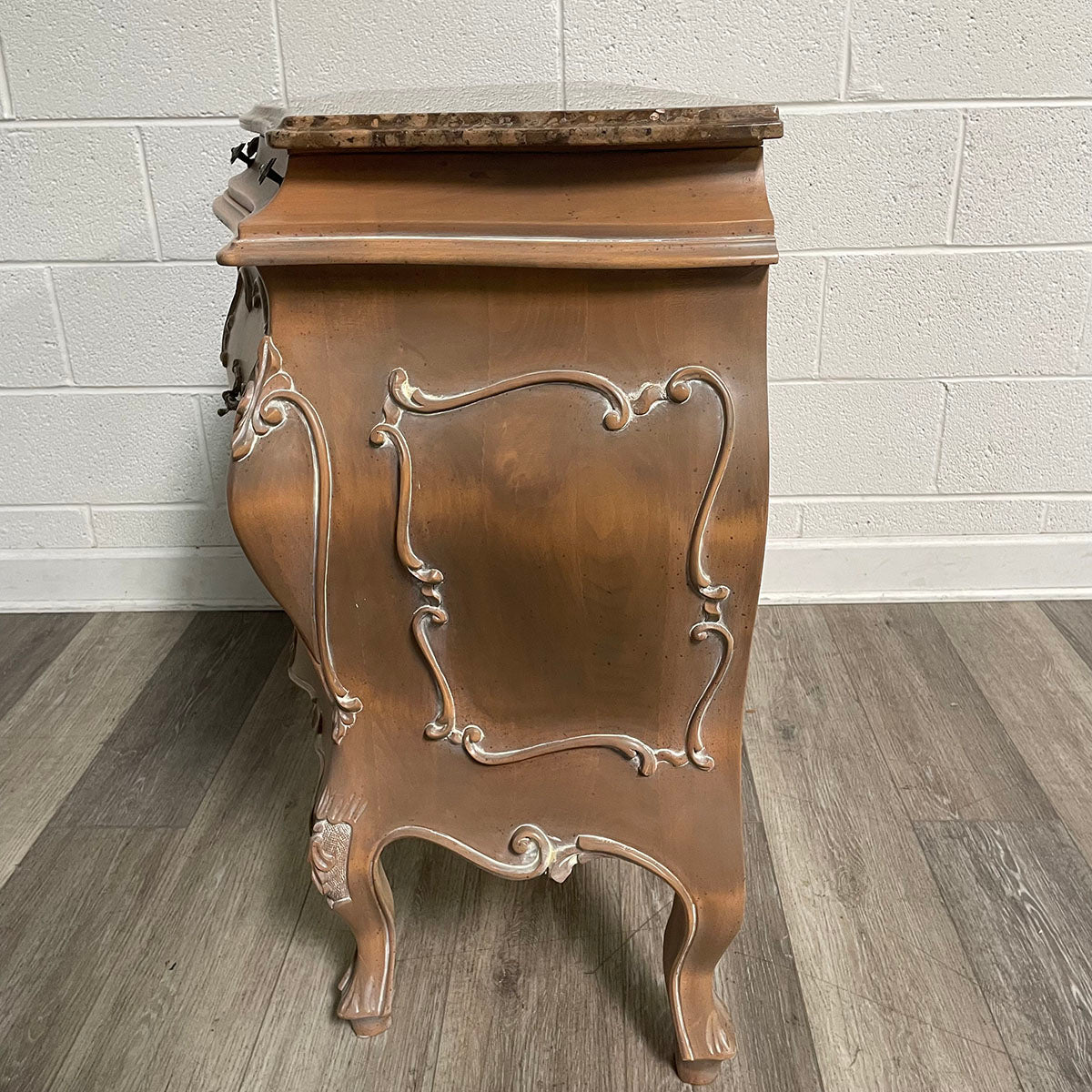 Two-Drawer Chest with Marble Top