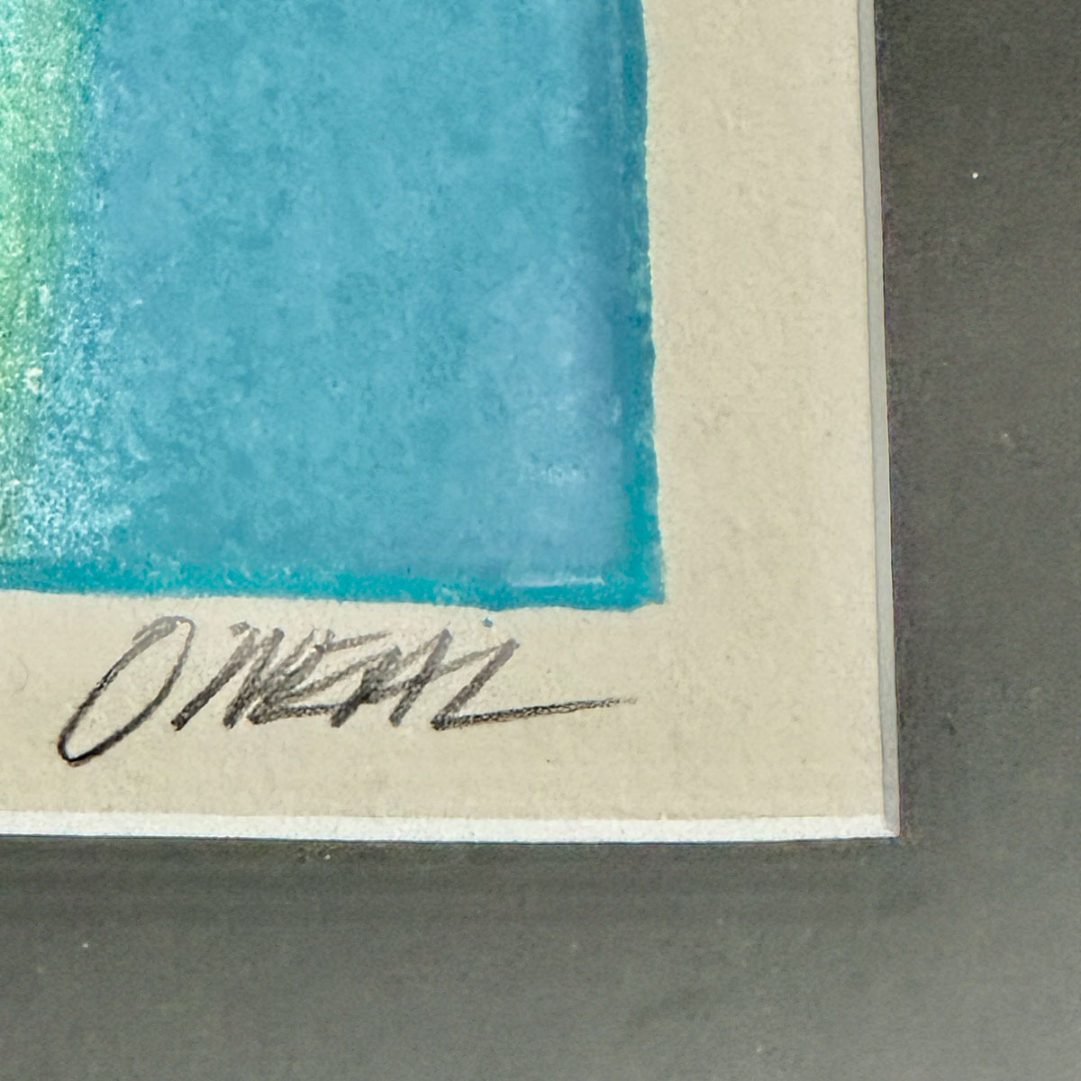 "The Unknown Love" Lithograph Signed