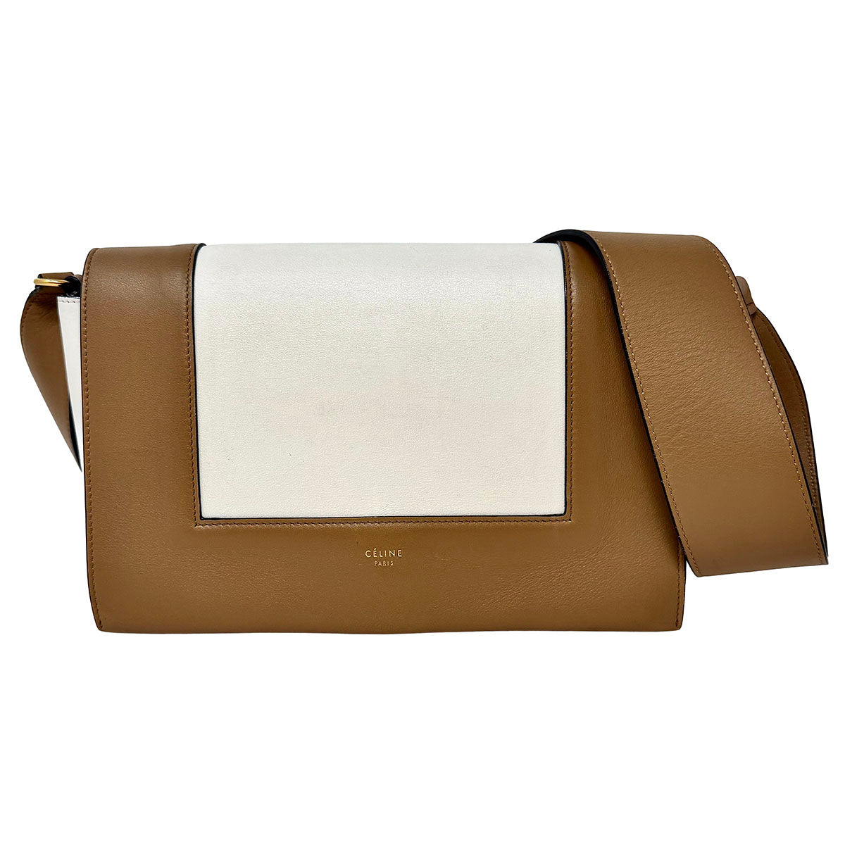 Celine Bicolor Frame Shoulder Bag