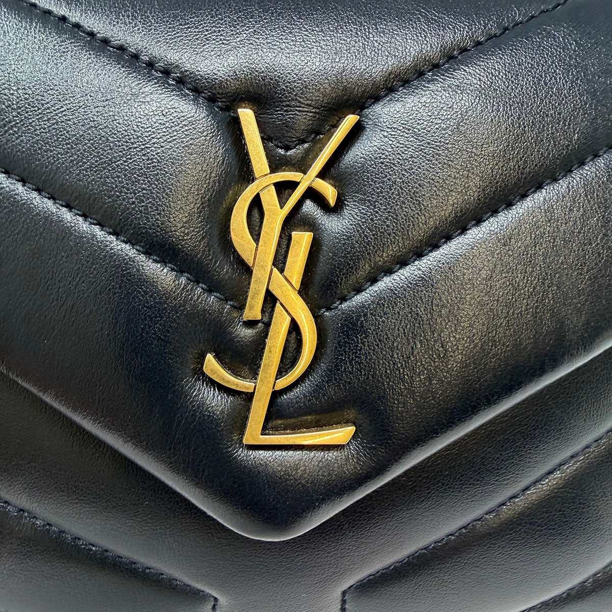 Saint Laurent Quilted LouLou Crossbody Bag