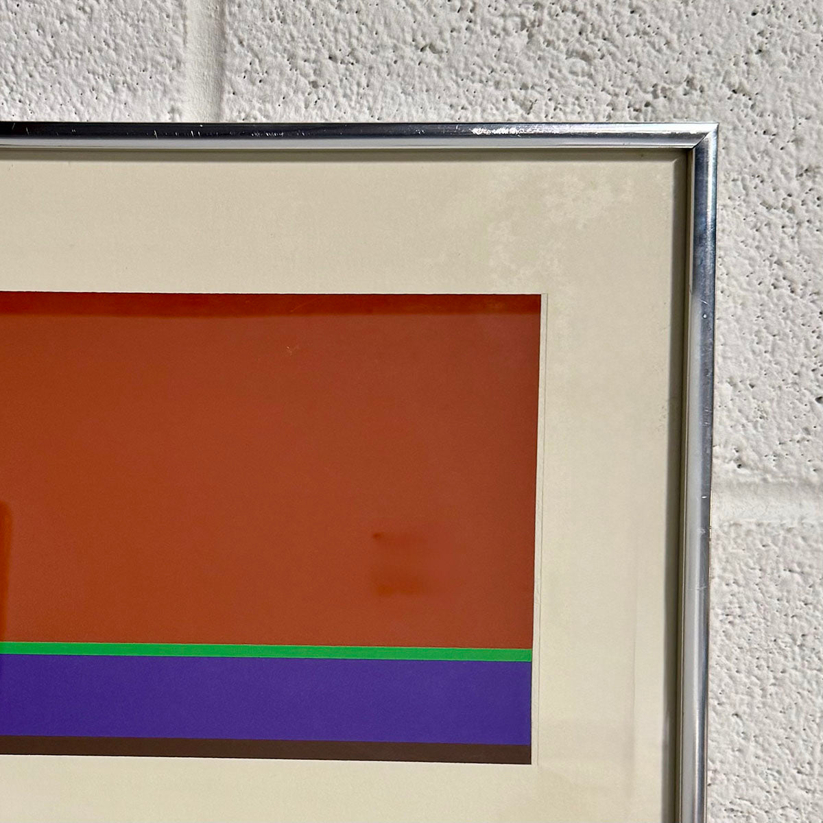 Framed Print Geometric Abstraction Signed Edition