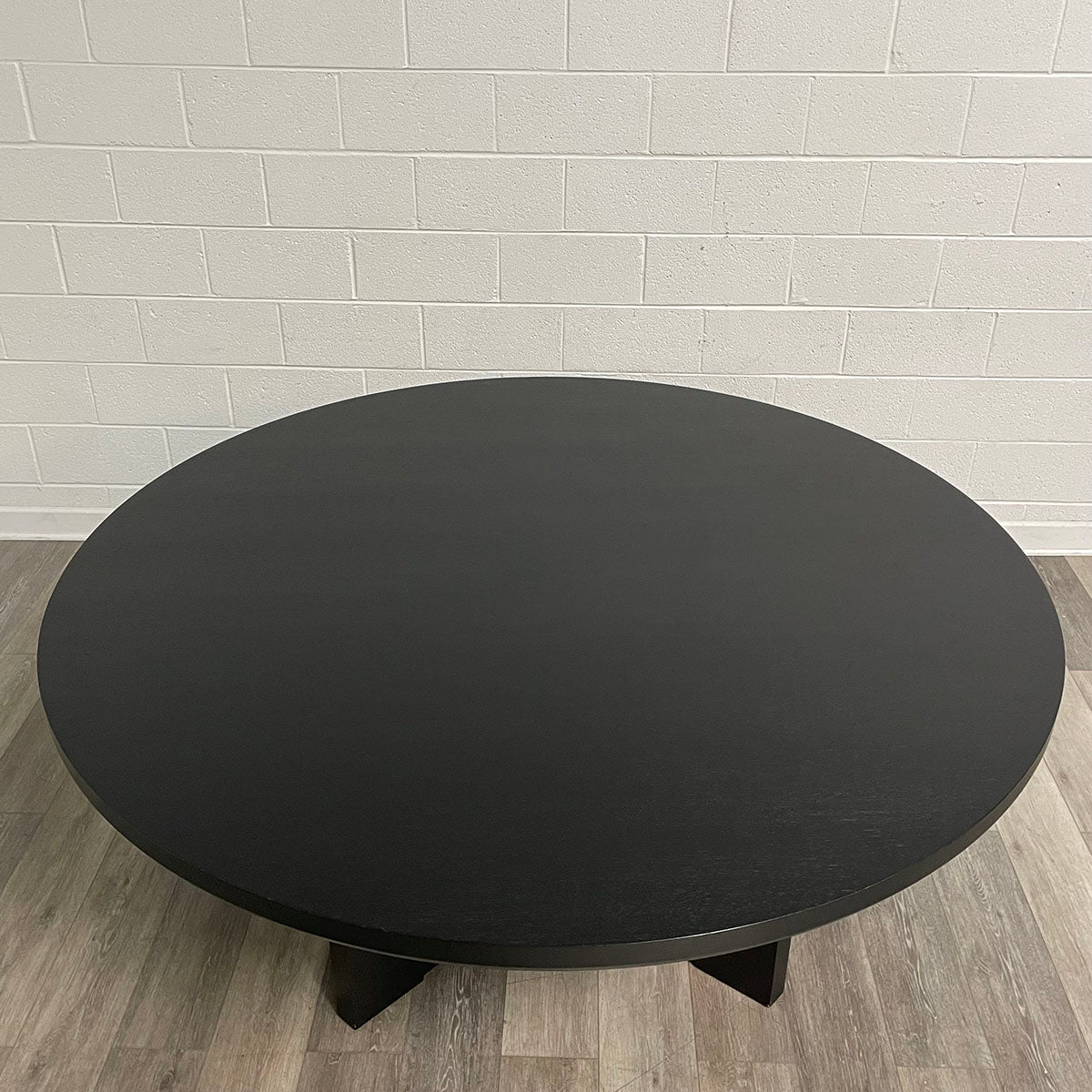 Holly Hunt 72"  Round Wood Dining Table