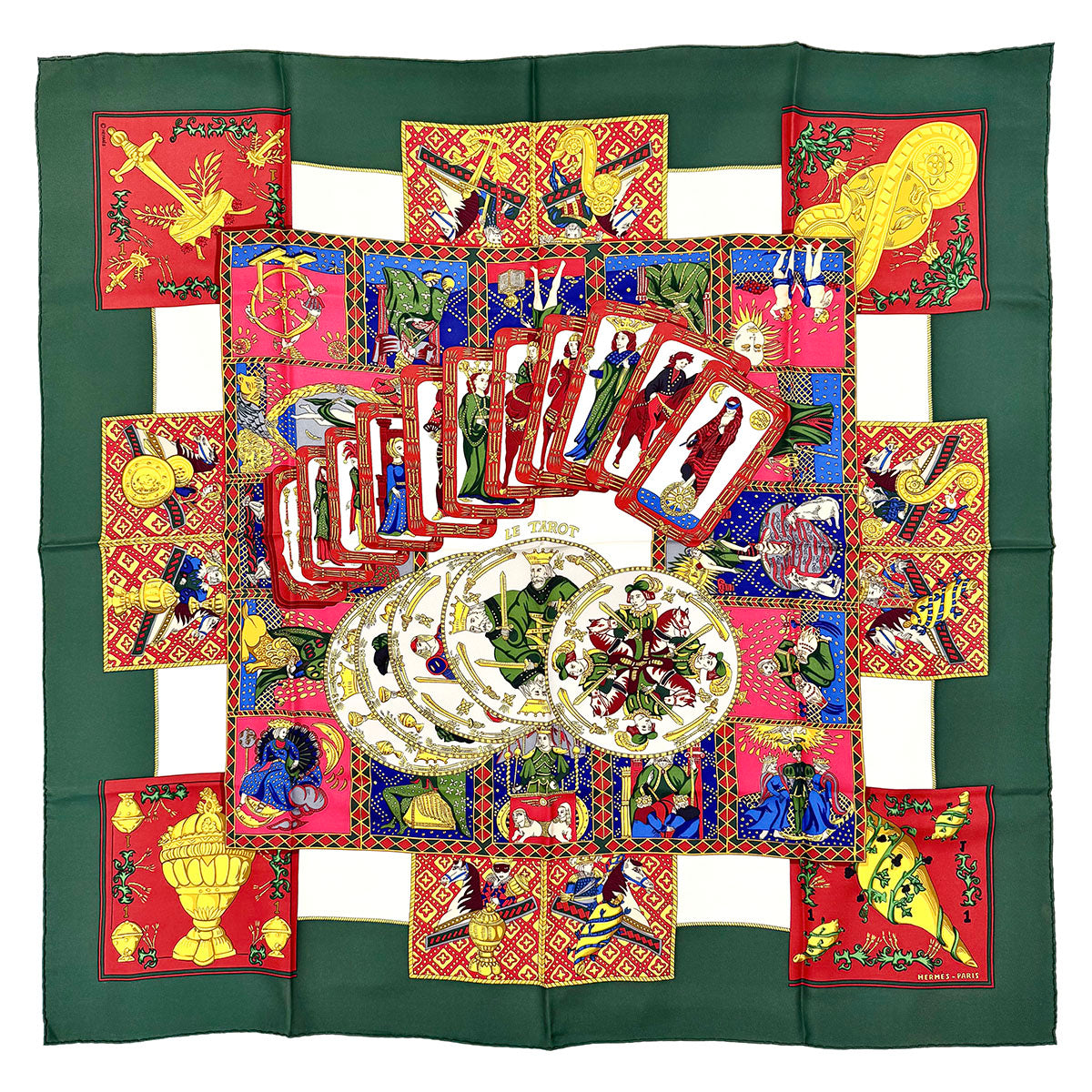 Hermes "Le Tarot" Scarf