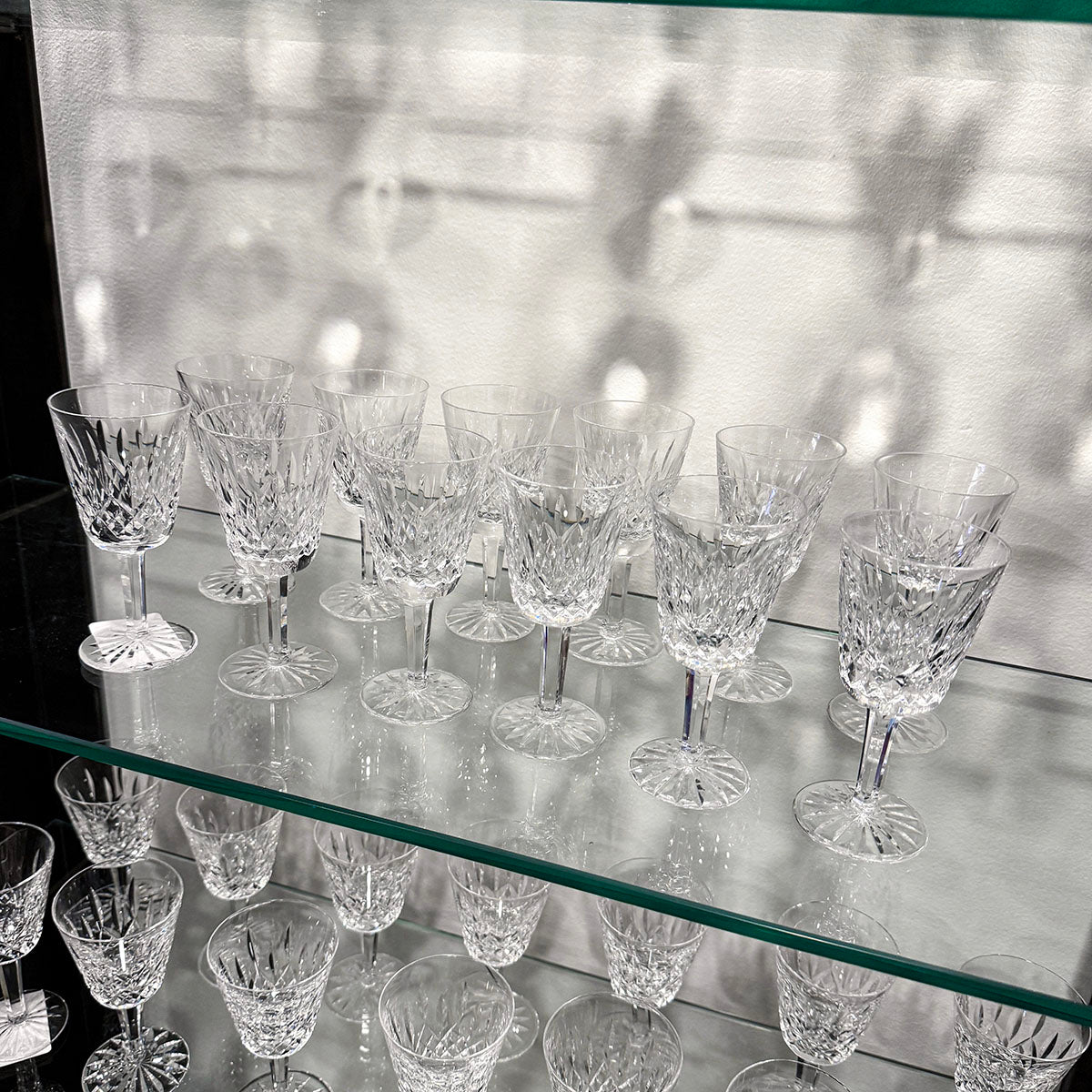 Set of 12 Waterford  Lismore Wine Glasses 5.5"