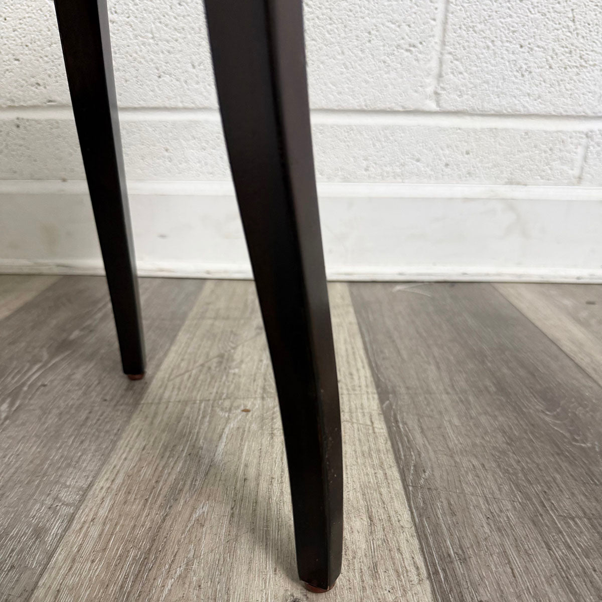 Small Round Wood End Table