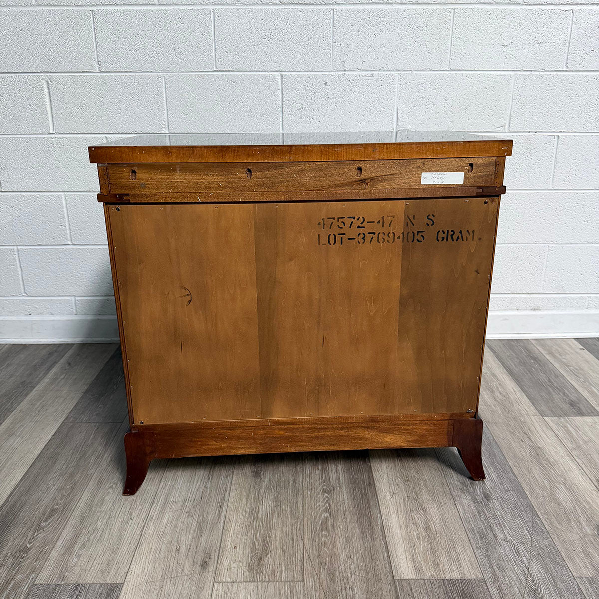 Mahogany 2-Door Cabinet