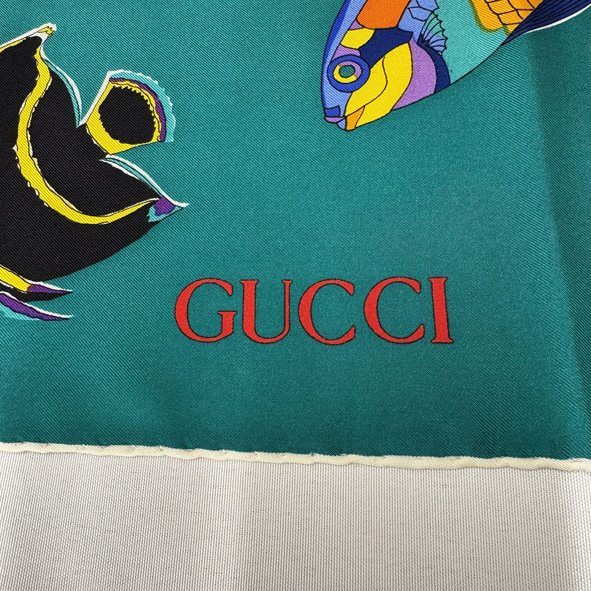 Gucci " Fish" Scarf