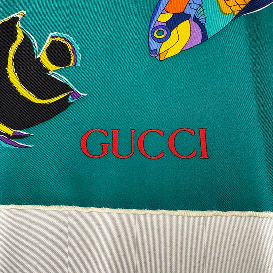 Gucci " Fish" Scarf