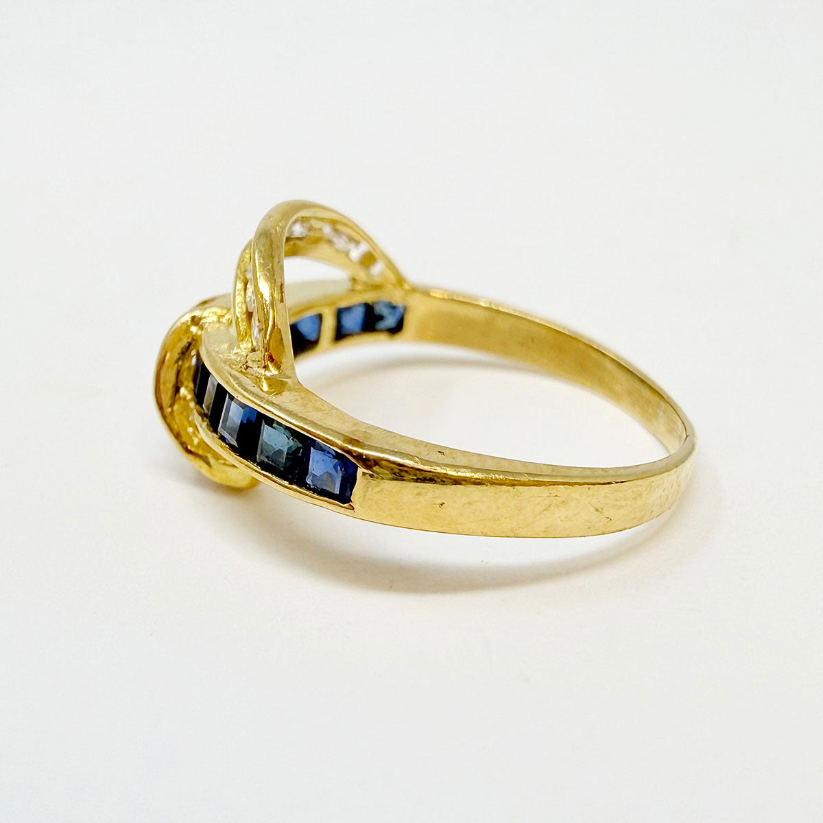 Sapphire and Diamond Ring