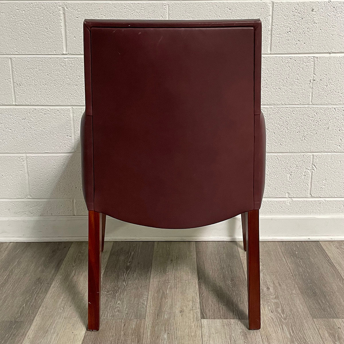 Dakota Jackson Pair Of Leather Accent Chairs