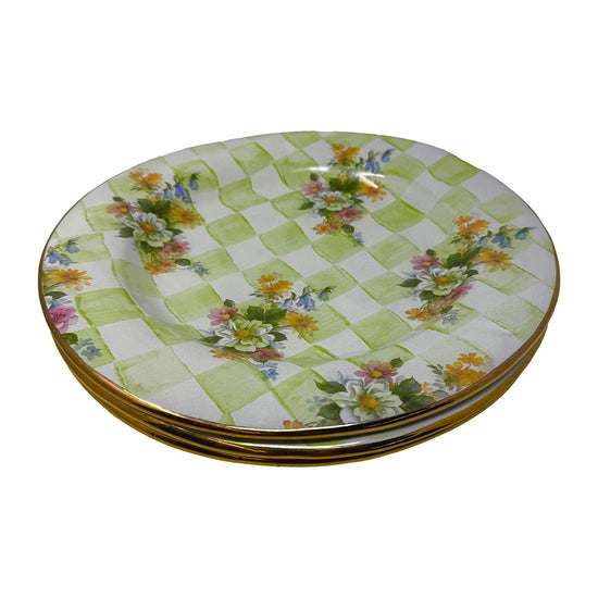 Set of 3 Sweet Pea Dinner Plates