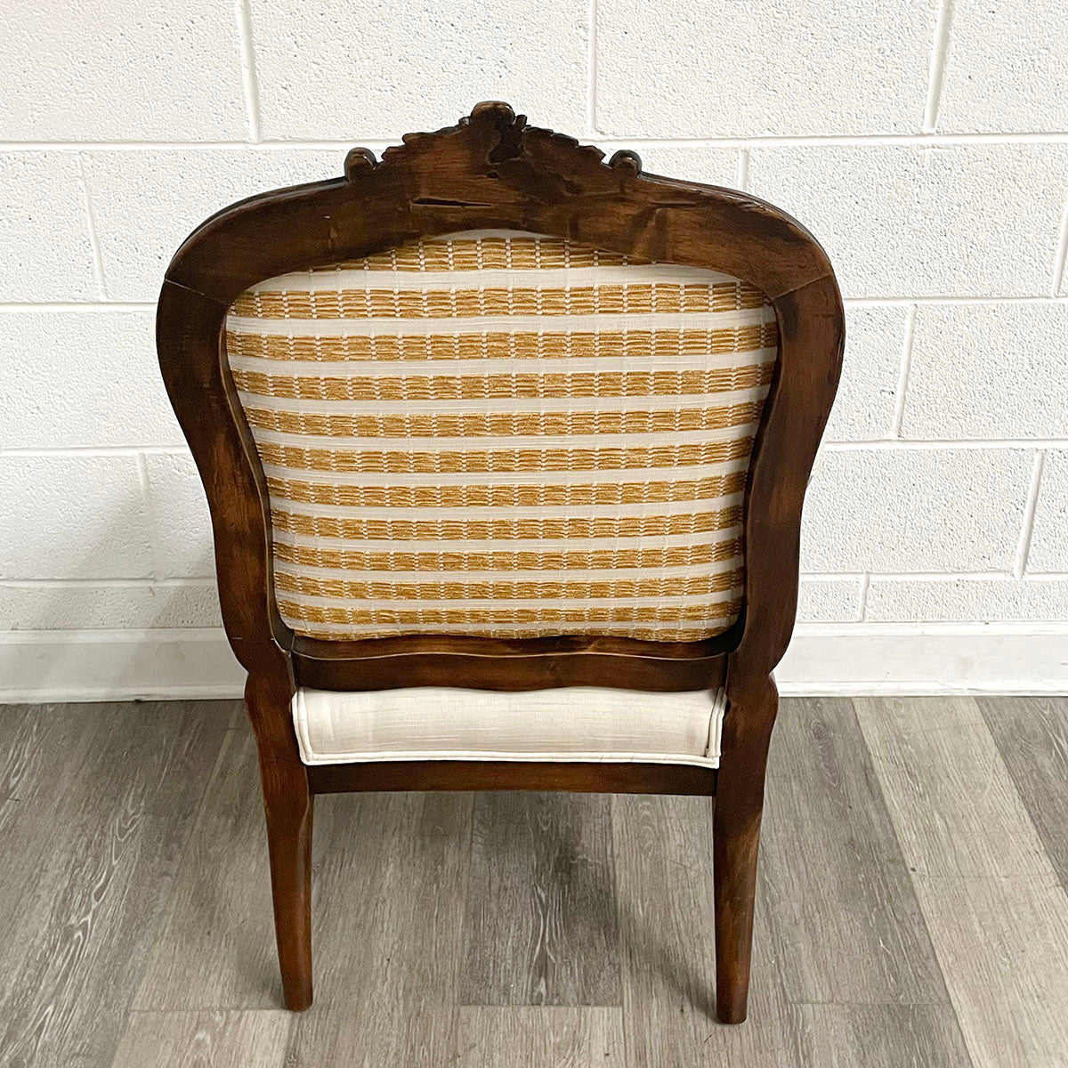 Pair of Antique Wood Armchairs