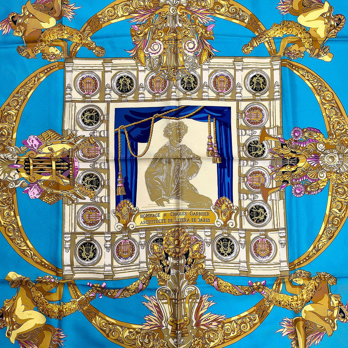 Hermes "L'Opera de Paris" Scarf