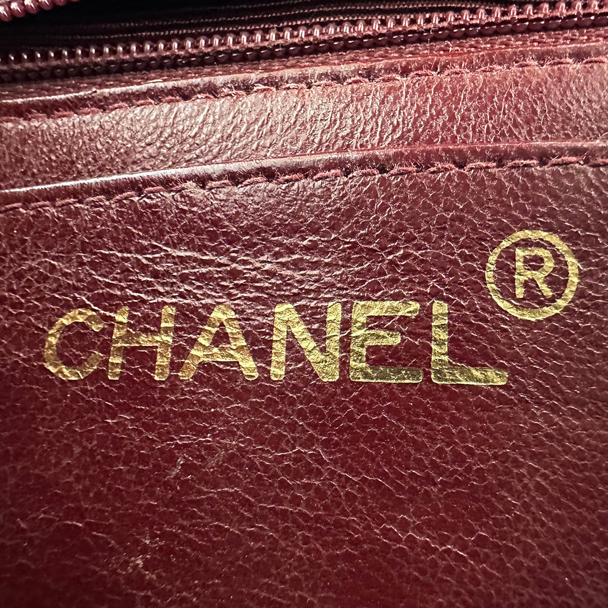 Chanel Vintage Chevron Shoulder Bag