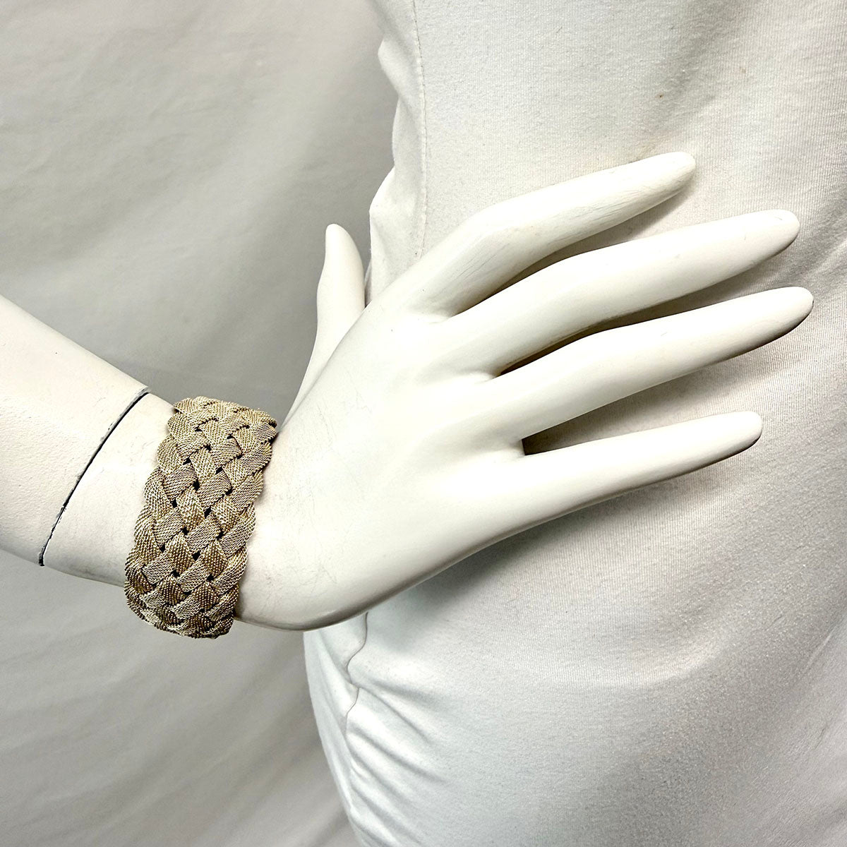 Tiffany & Co. Sterling Silver Braided Somerset Bracelet