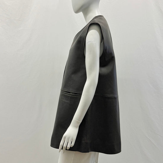 New CO Leather Waistcoat