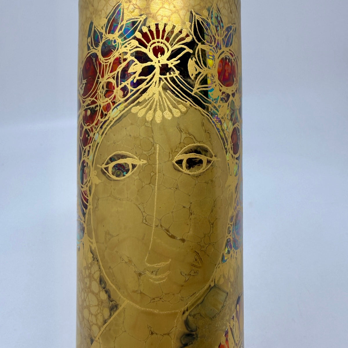 Handpainted Rosenthal Studio Vase by Bjorn Wiinblad