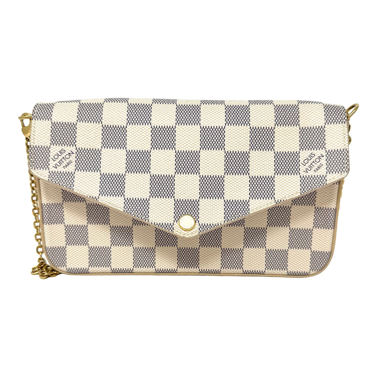 Louis Vuitton Damier Azur Felici Pochette Crossbody