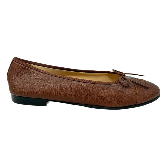 Chanel Leather Flats