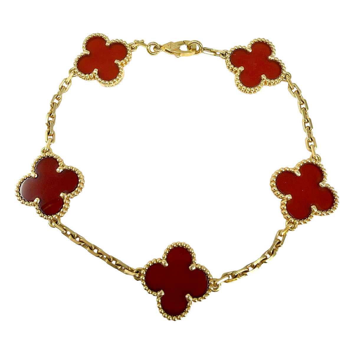 Van Cleef & Arpels Vintage Alhambra 5 Motif Bracelet