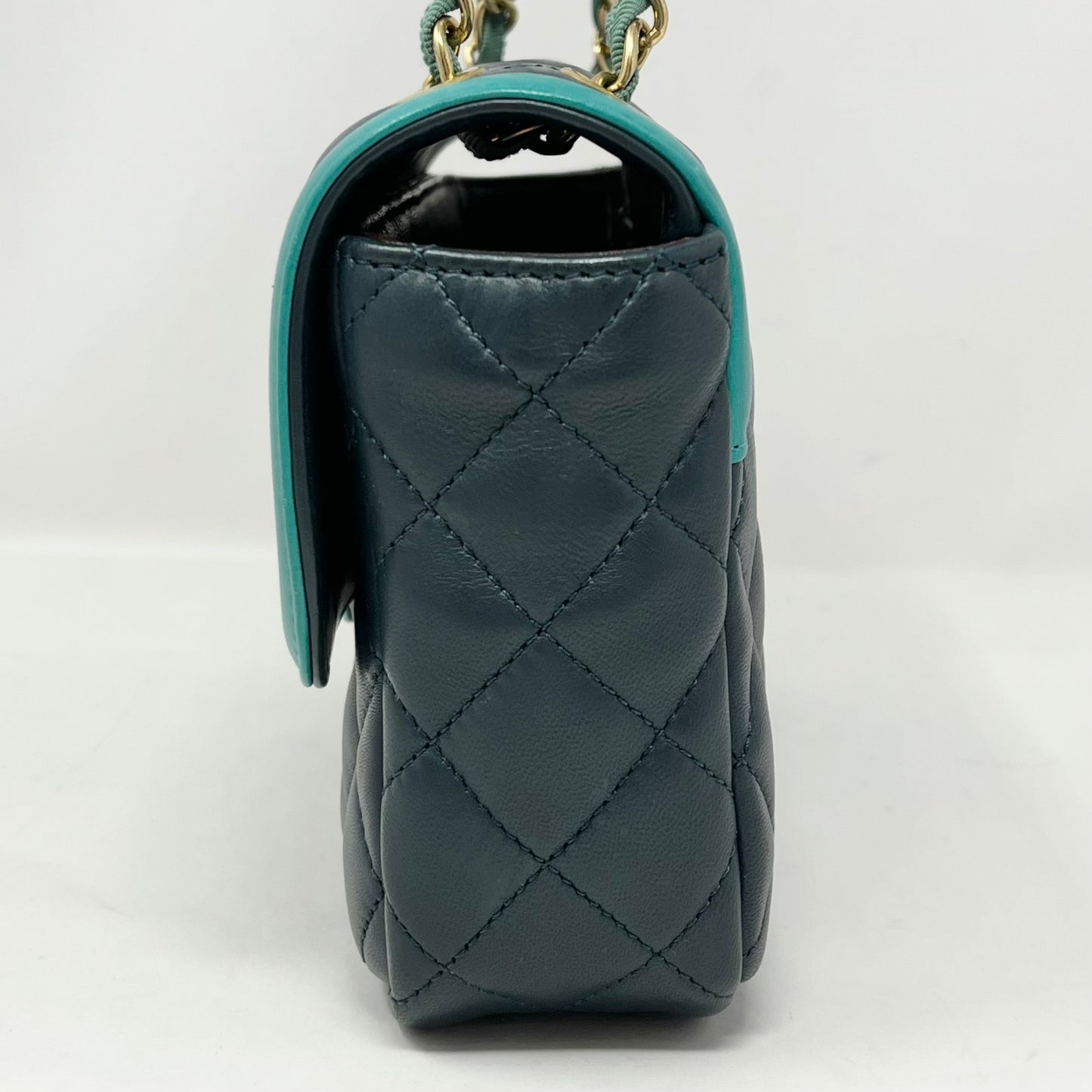 Chanel Bicolor Quilted Flap Bag