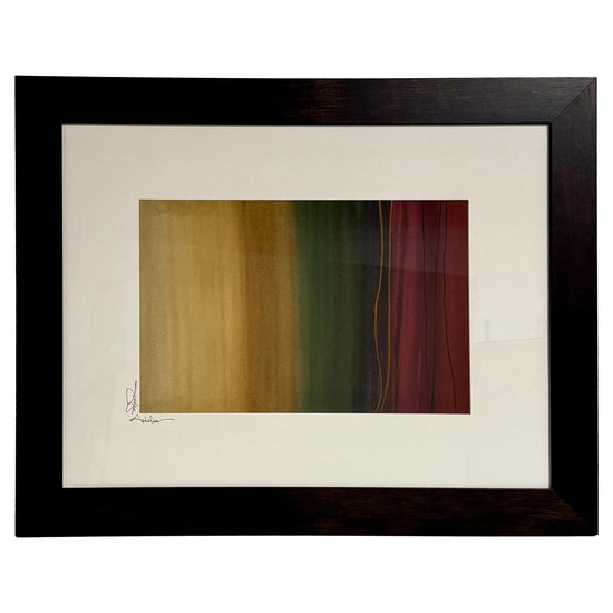 Abstract Lithograph Signed 2009