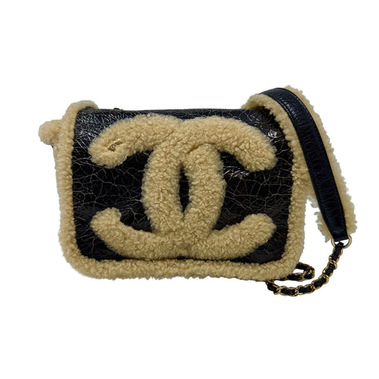 Chanel 2019 Shearling Flap Bag