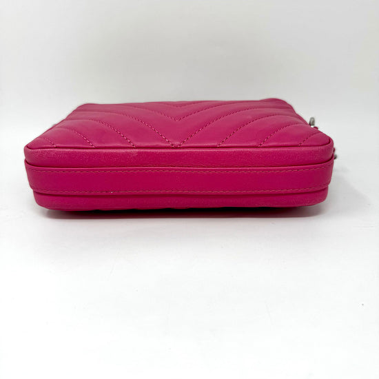 Chanel Chevron Quilted Camera Bag