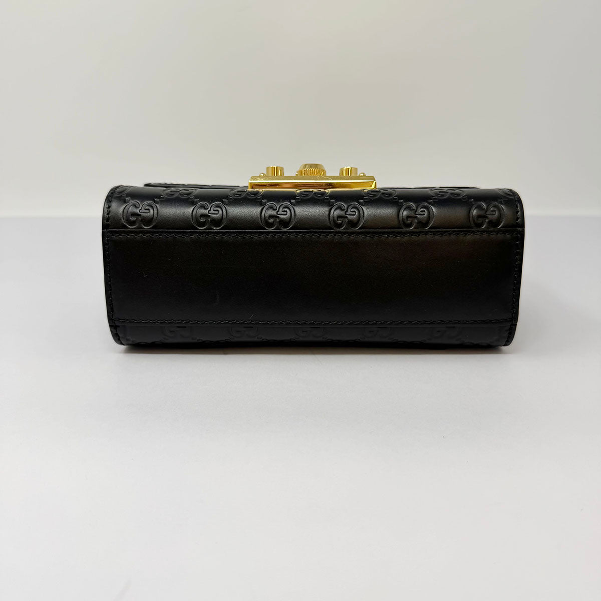 Gucci GG Signature Monogram  Padlock Bag