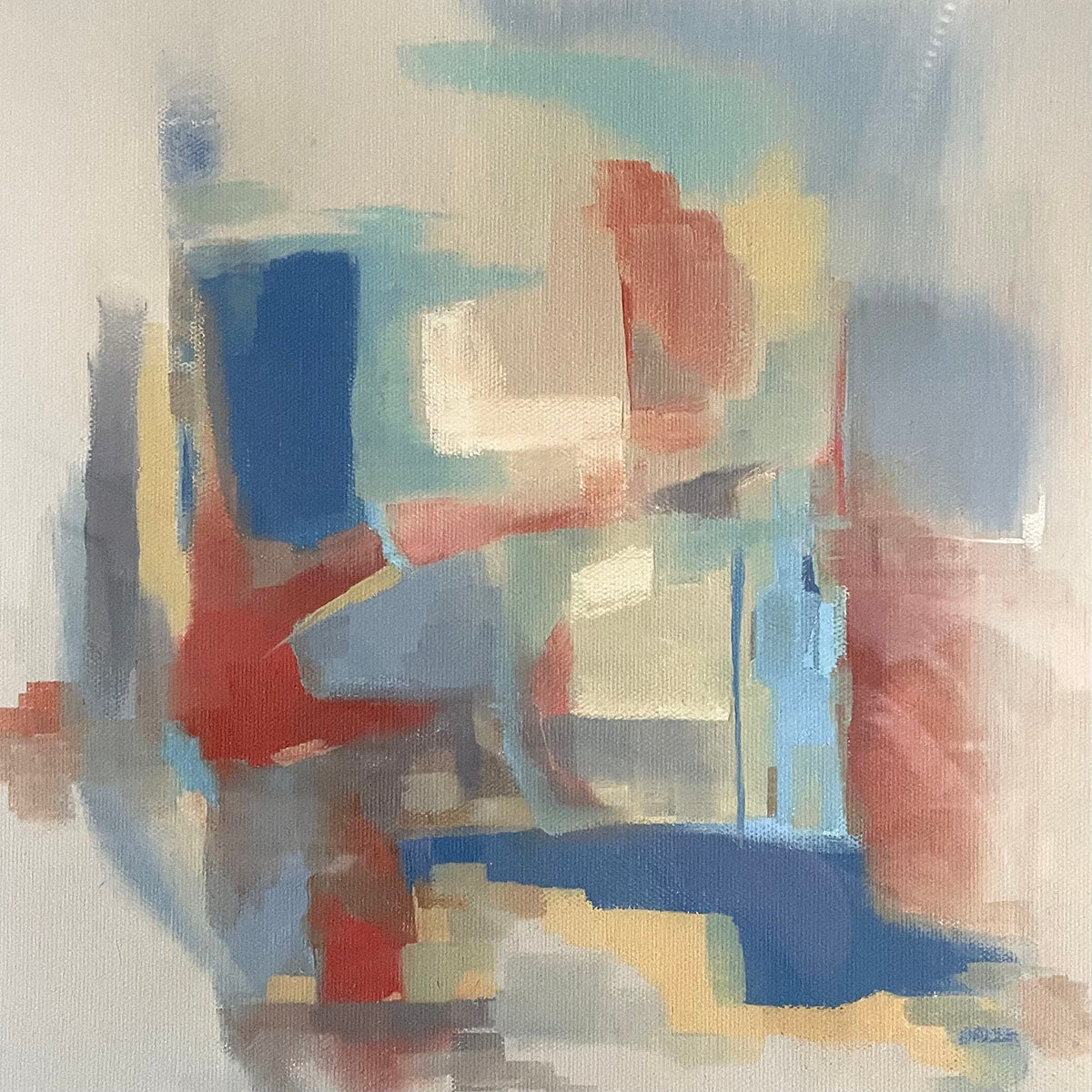 "Energy and Color 1" Painting Signed