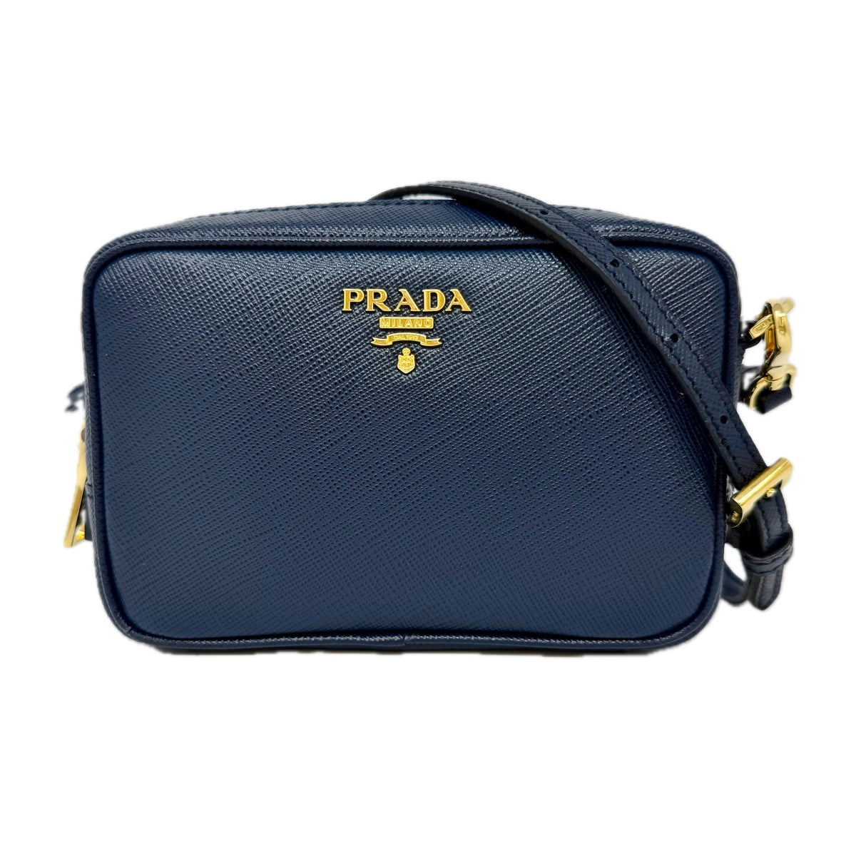 Prada Zip Leather Camera Bag