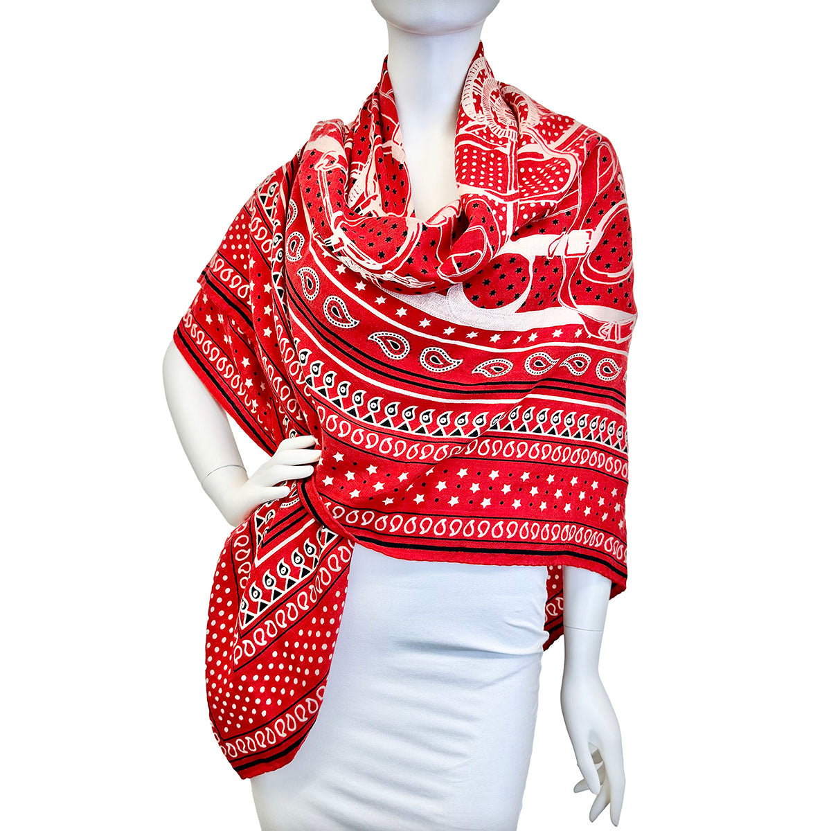 Hermes "Eperon d'Or" Shawl