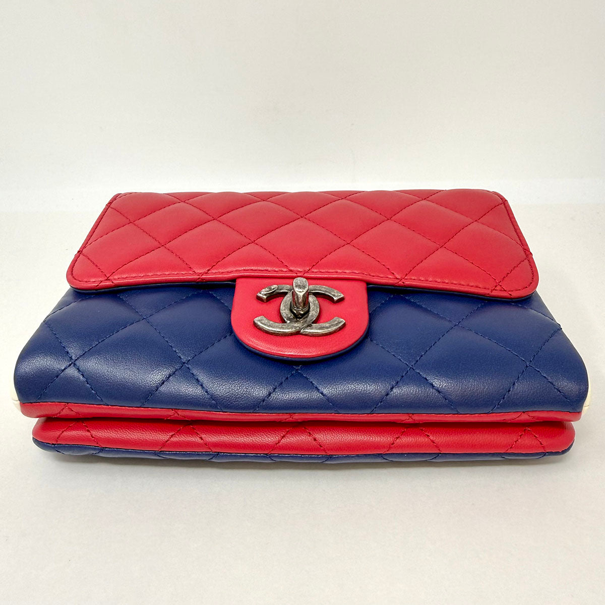 Chanel Tricolor Crossbody Flap