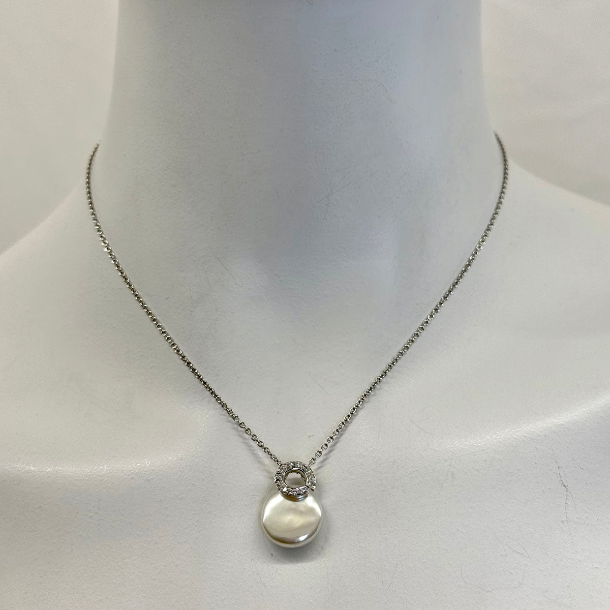 Pearl and Diamond Necklace