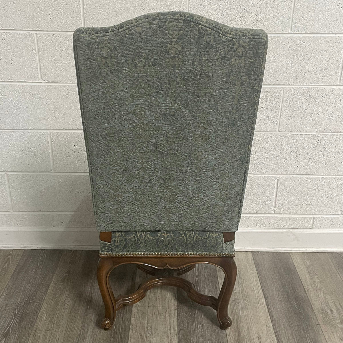 Pair Of Sage Green Accent Chairs