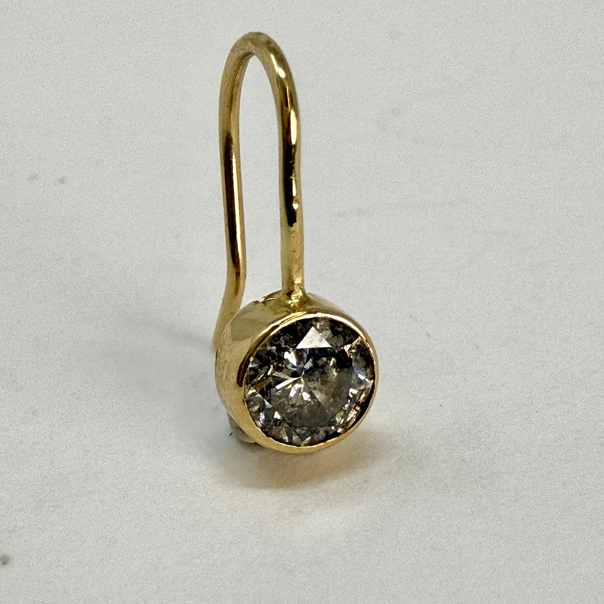 18K Gold Drop Earrings