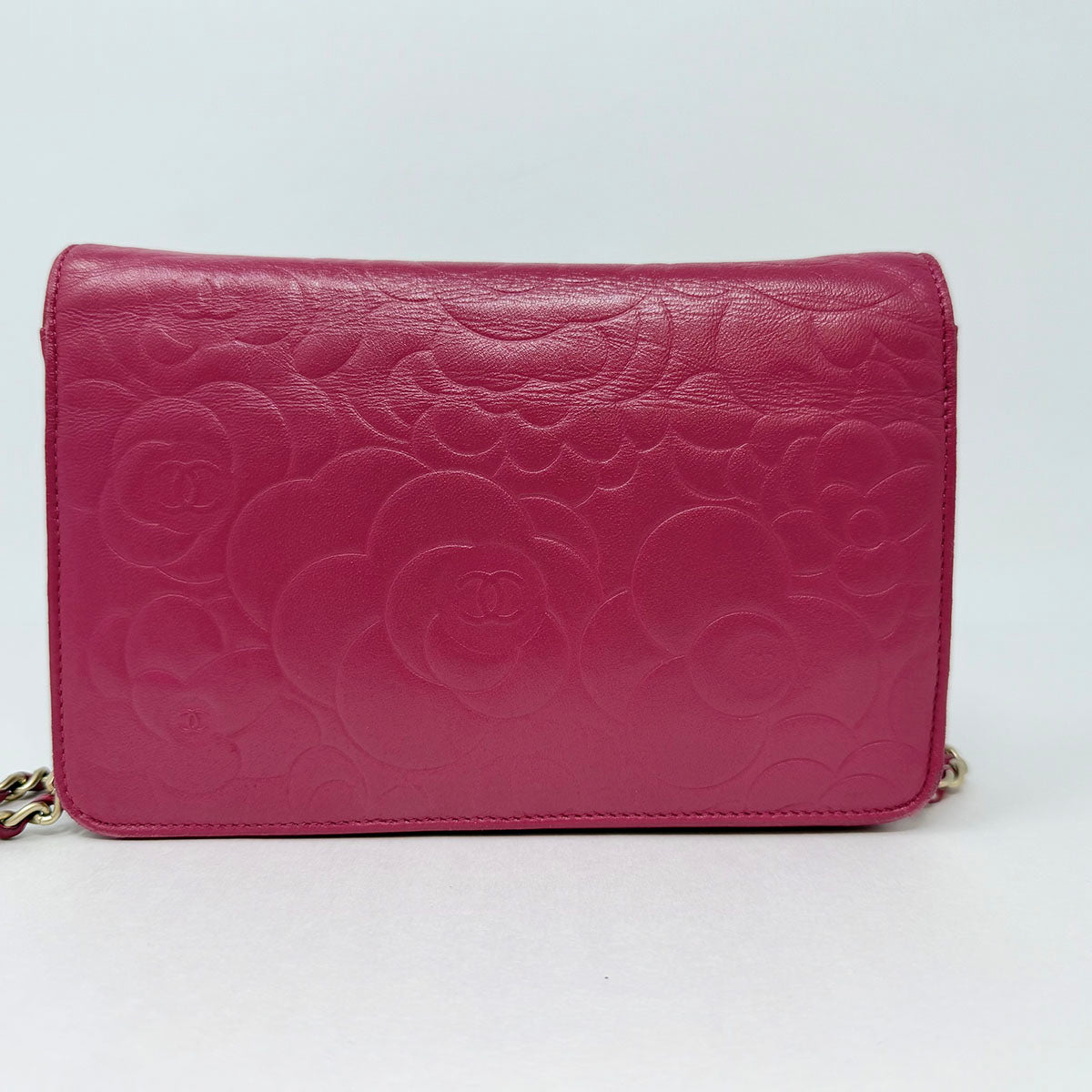 Chanel Camellia Wallet on Chain